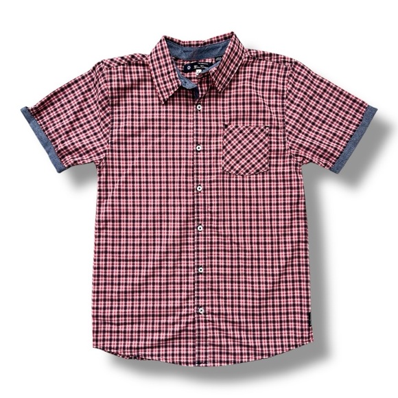 Ben Sherman | Plaid Short Sleeve Polo (L) - Picture 1 of 4